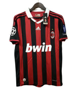 Ronaldinho #80 AC Milan 2009/2010 Home Jersey