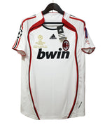 MALDINI #3 jersey AC Milan 2006/2007 Retro White Away Football Shirt