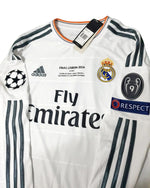 Cristiano Ronaldo 7 jeresy Real Madrid 2014/15 Long Sleeve UCL Final Home Jersey
