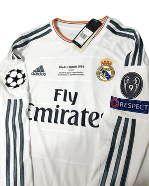Cristiano Ronaldo 7 jeresy Real Madrid 2014/15 Long Sleeve UCL Final Home Jersey