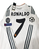Cristiano Ronaldo 7 jeresy Real Madrid 2014/15 Long Sleeve UCL Final Home Jersey