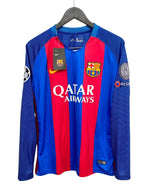 Neymar 11 Jersey FC Barcelona Jersey Champions League 2016/2017 Long Sleeve