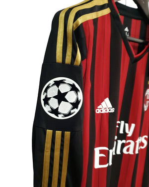 Ricardo Kaka #22 jersey Ac Milan 2013/2014 Home Long Sleeve Men shirt